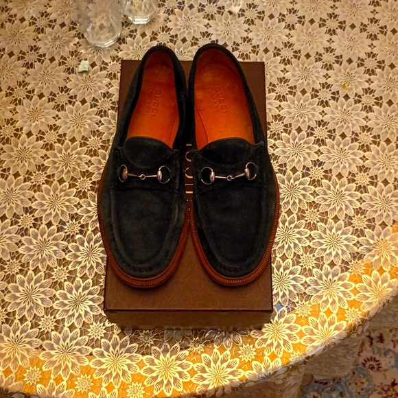 Men's Horsebit Authentic Gucci Loafers - Picture 1 of 16